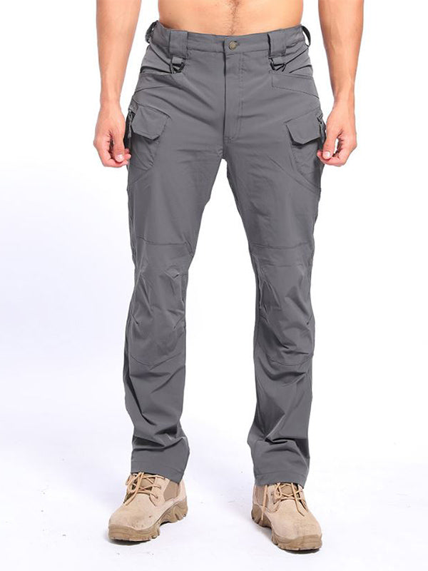 Pantalon de sport imperméable pour homme, pantalon cargo extensible à séchage rapide