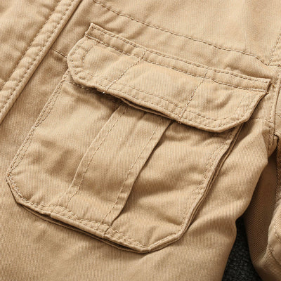 Veste de travail de style militaire