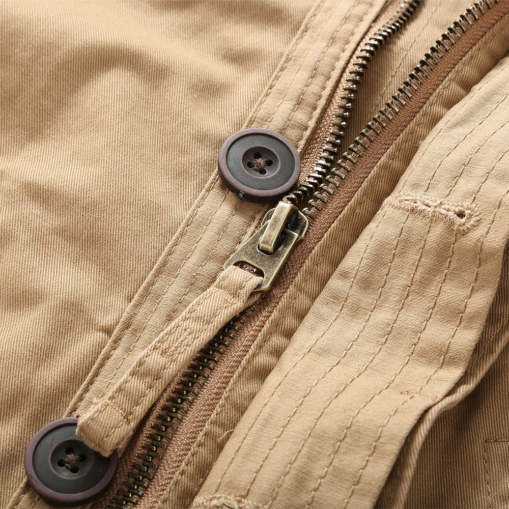 Veste de travail de style militaire