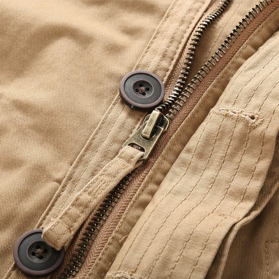 Veste de travail de style militaire