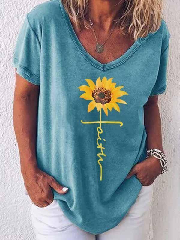 Sunflower Graphic T-shirt