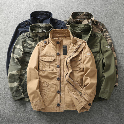 Veste de travail de style militaire