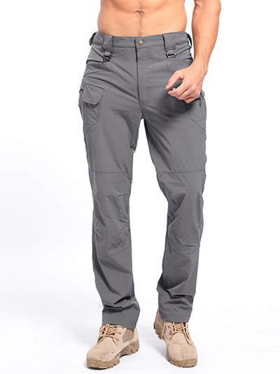Pantalon de sport imperméable pour homme, pantalon cargo extensible à séchage rapide