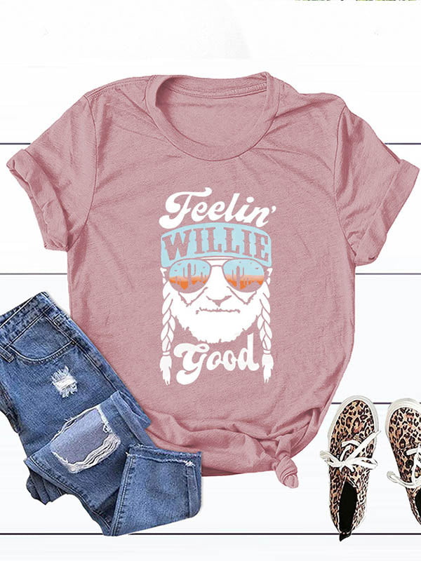 T-shirt graphique Feelin Willie Good Mom