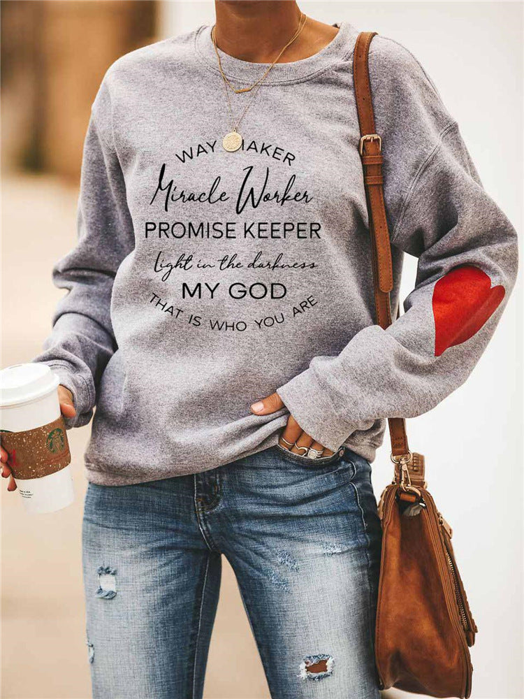 Way Maker Lyrics Faith's Sweatshirt