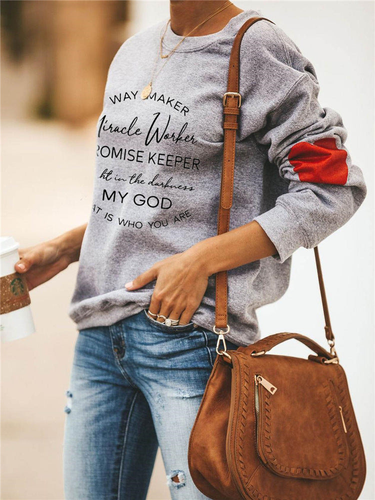 Way Maker Lyrics Faith's Sweatshirt