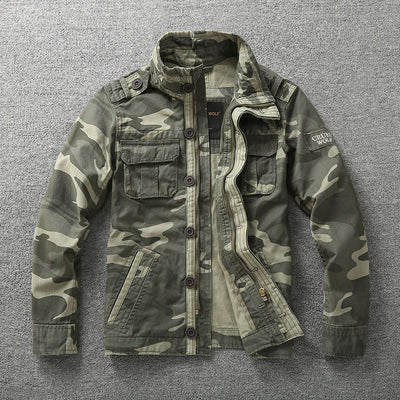 Veste de travail de style militaire