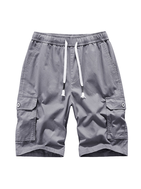 Men's Drawstring Cargo Shorts