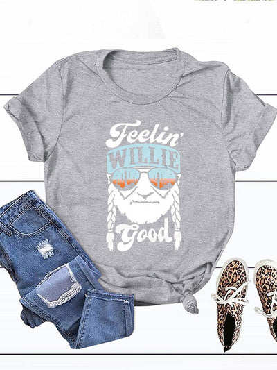 T-shirt graphique Feelin Willie Good Mom