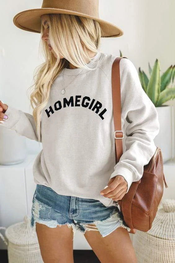 Home Girl Graphic Sweatshirt