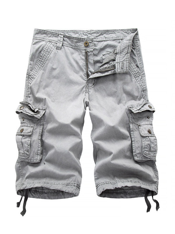 Big Pockets Twill Bermuda Cargo Shorts – Madepants