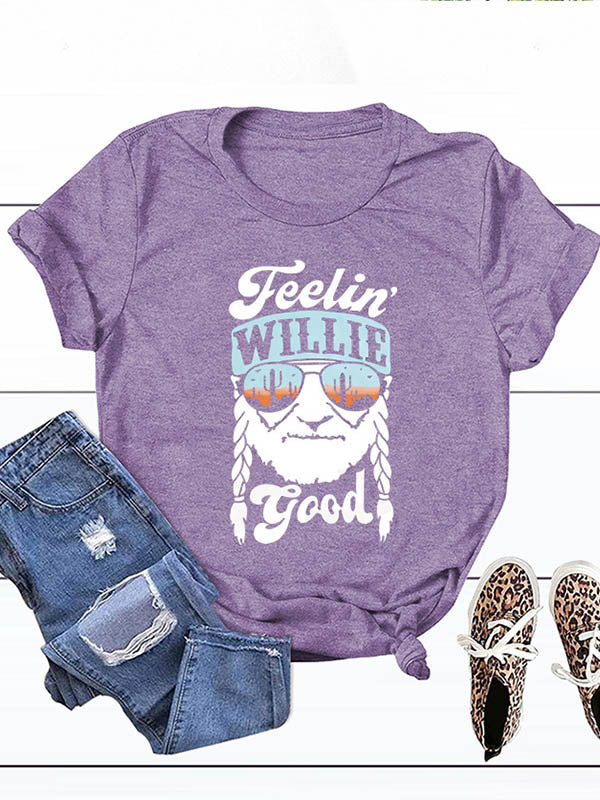 T-shirt graphique Feelin Willie Good Mom