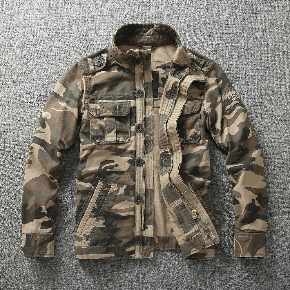 Veste de travail de style militaire