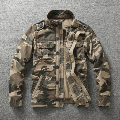 Veste de travail de style militaire