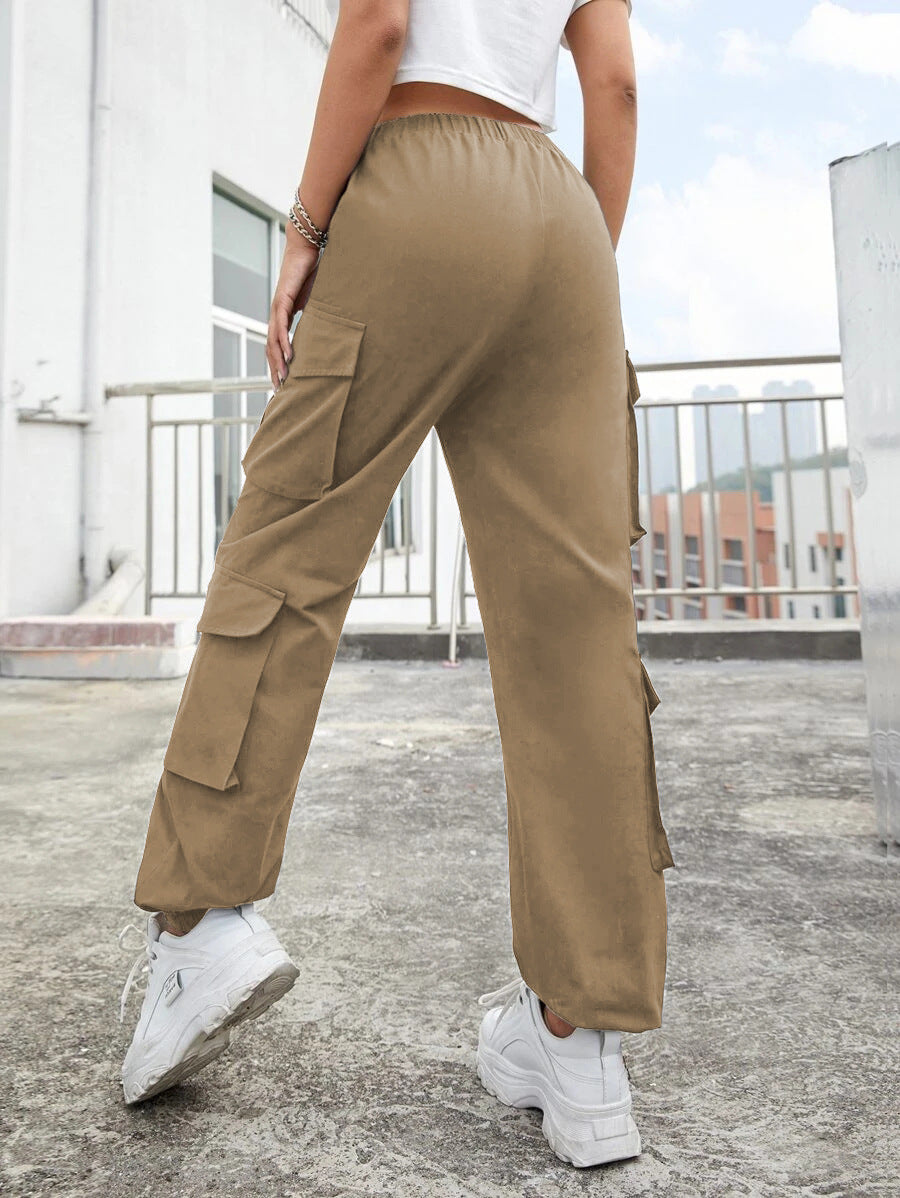 Pantalones de chándal tipo jogger con bolsillos grandes