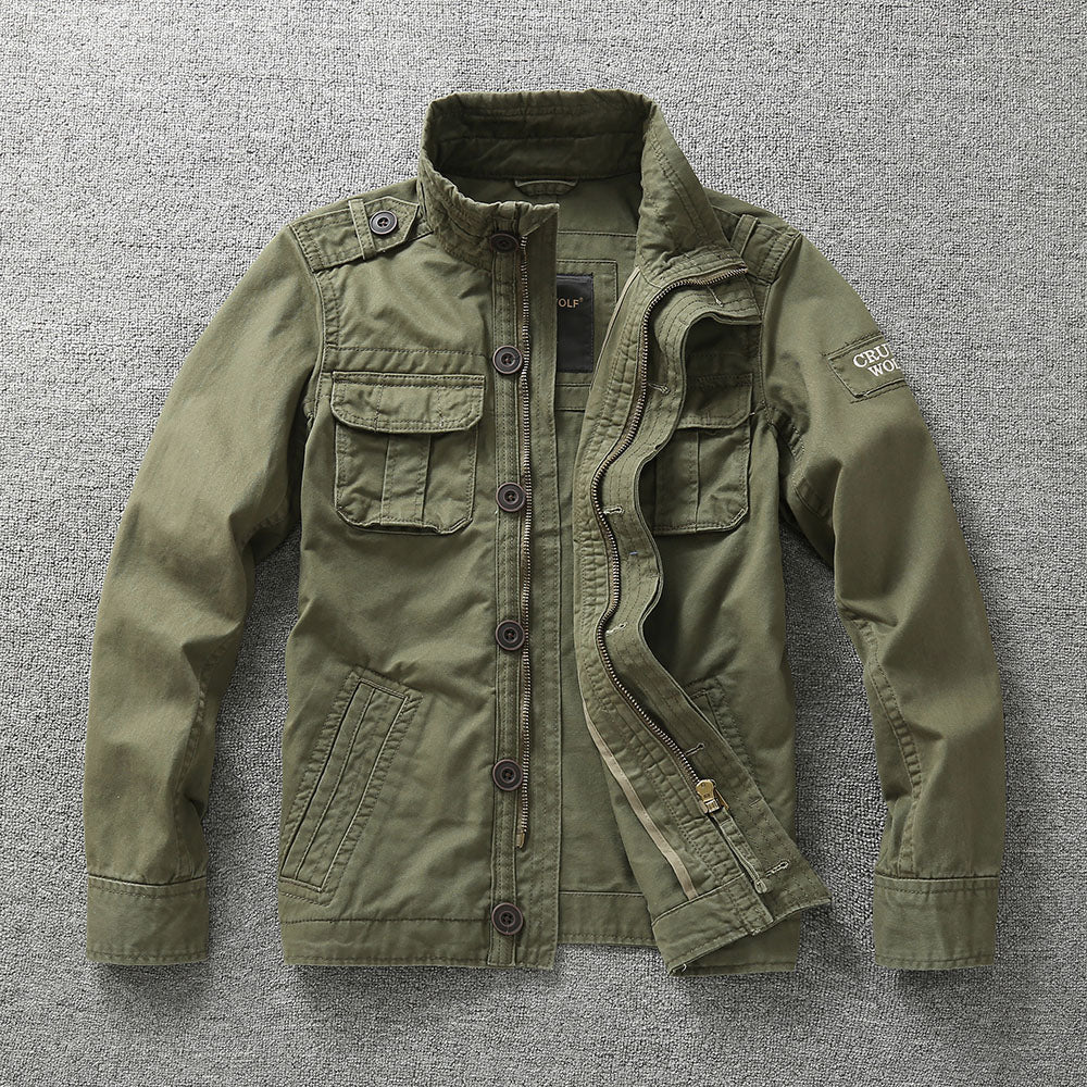 Veste de travail de style militaire
