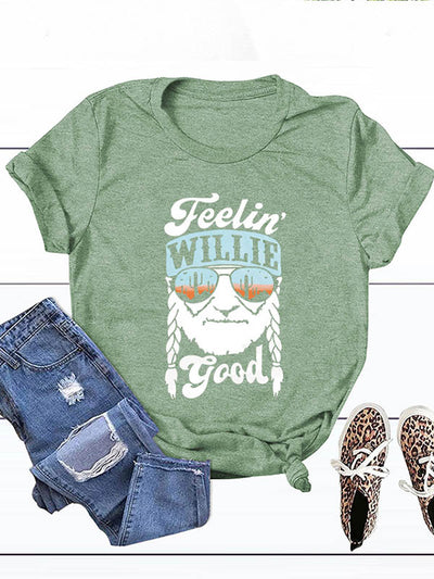 T-shirt graphique Feelin Willie Good Mom