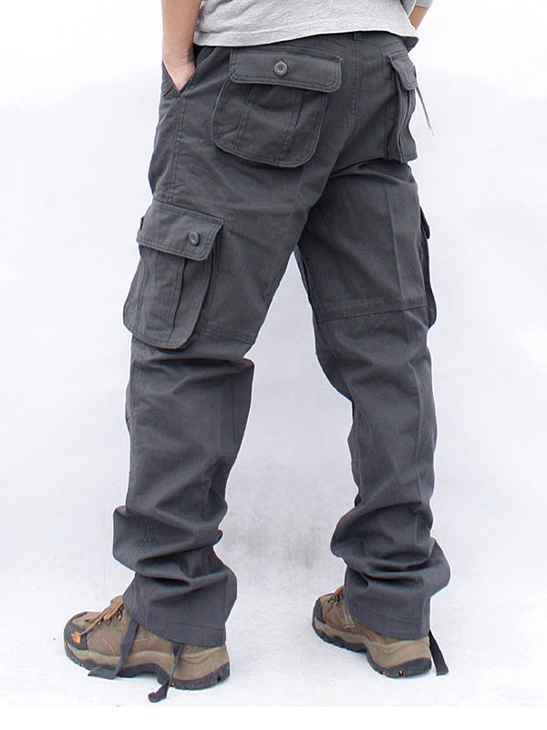 Men's Casual 6 Pockets Straight Cargo Pants – Madepants