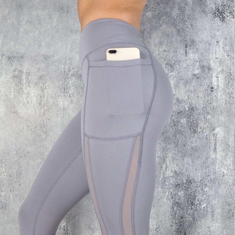 High Waist Fitness Workout Yoga Leggings with Pockets