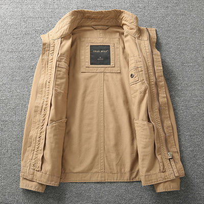 Veste de travail de style militaire