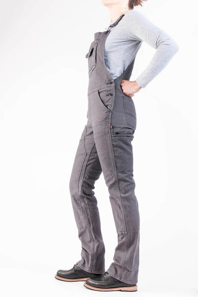 Salopette de travail en toile extensible pour femme