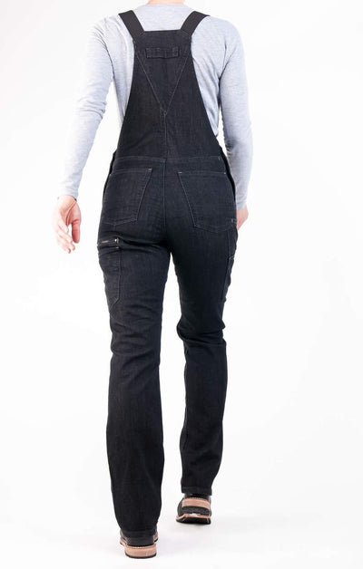 Salopette de travail en toile extensible pour femme