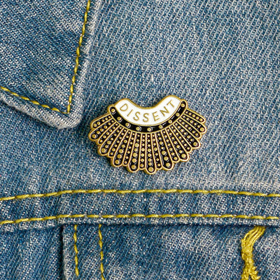 Broche Ruth Bader Ginsburg pour les dissidents