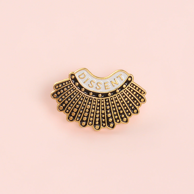 Broche Ruth Bader Ginsburg pour les dissidents