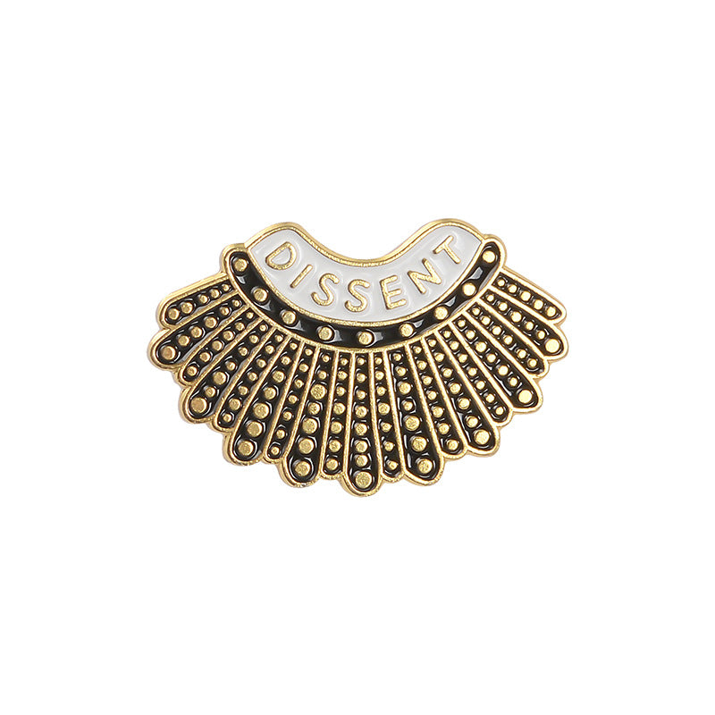 Broche Ruth Bader Ginsburg pour les dissidents