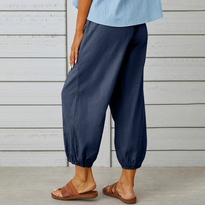 Pantalones cortos casuales con botones