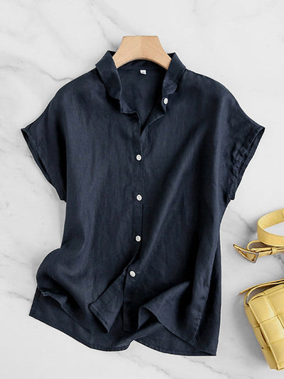 100% Linen Short Sleeve Shirt